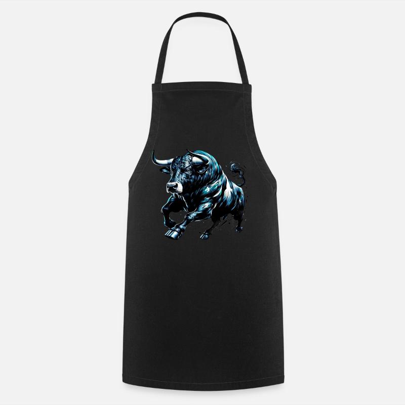 Bull - Cooking Apron - black