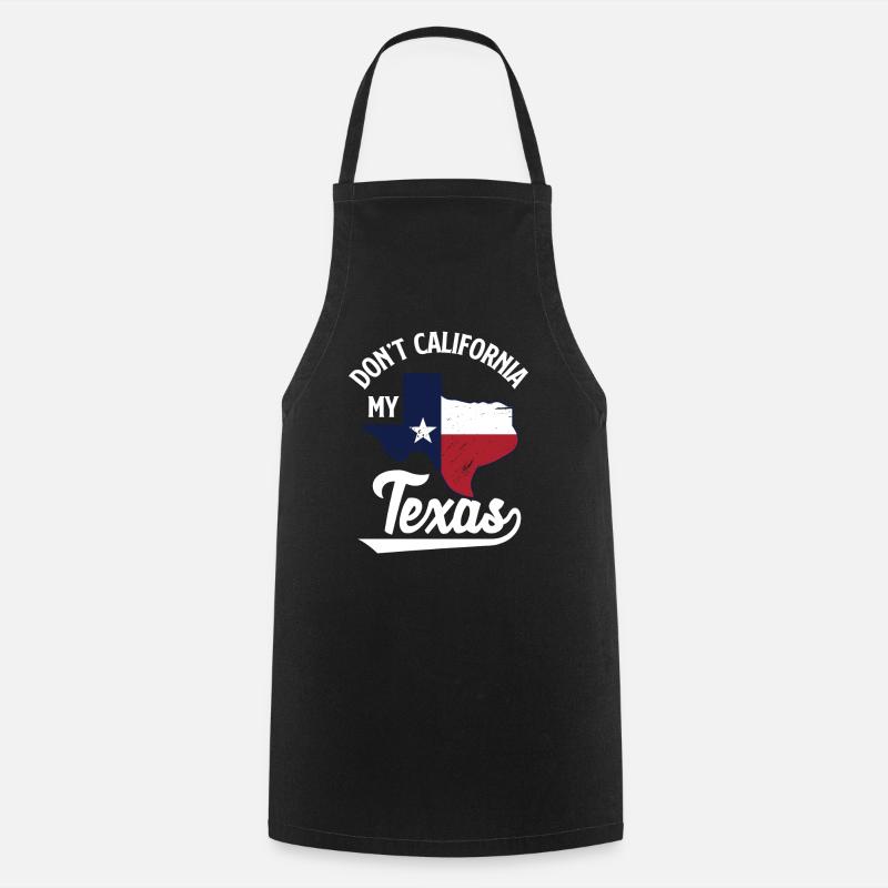 Texas - Tablier de cuisine - noir