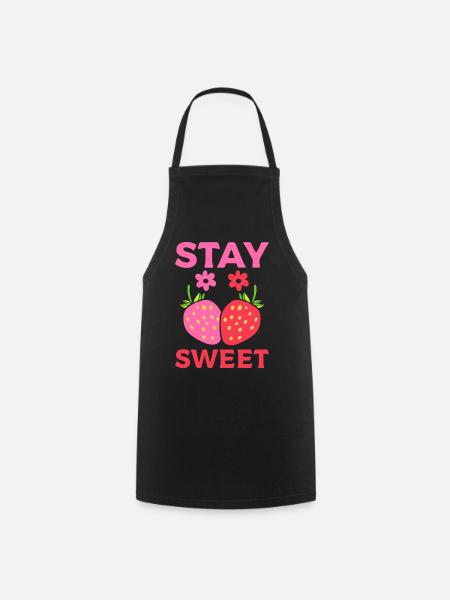 Stay Sweet Bauer - Kochschürze - Schwarz