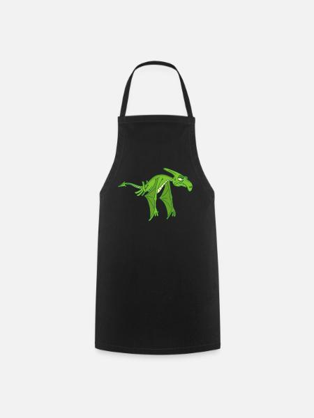 Dinosaure volant - Tablier de cuisine - noir
