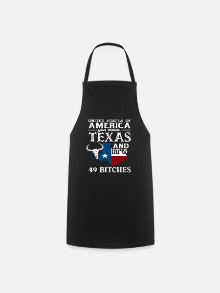 Texas Herkunft - Kochschürze - Schwarz