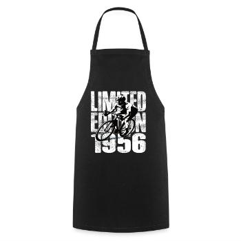 Édition limitée 1956 édition limitée anniversaire - Tablier de cuisine - noir - Devant - AI Model Male 185 dark (185cm)