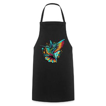 Colibri - Tablier de cuisine - noir - Devant - AI Model Male 185 dark (185cm)