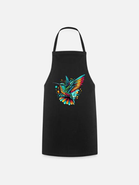 Kolibri - Kochschürze - Schwarz