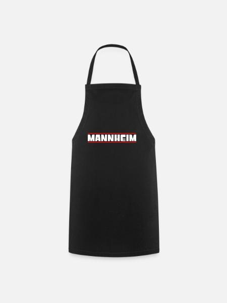 Mannheim - Kochschürze - Schwarz