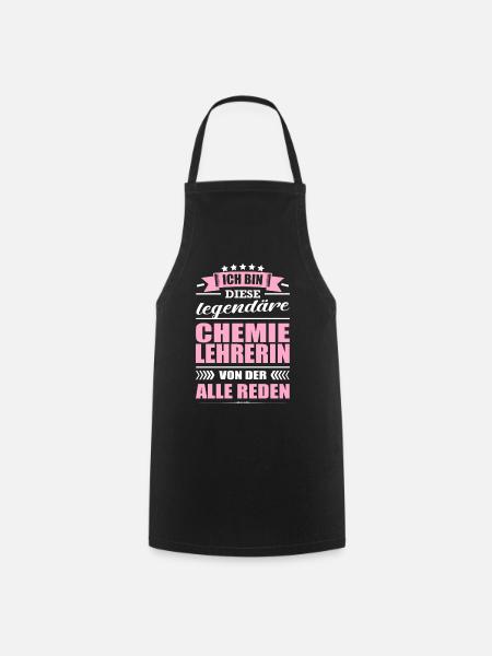Ich Bin Diese Legendäre Chemielehrerin Lehrerin - Kochschürze - Schwarz