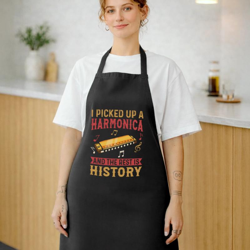 Harmonica Player - Harmonica Instrument Harmonica Tablier de cuisine