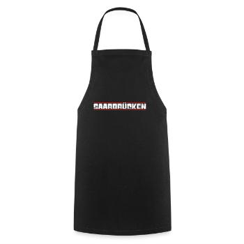 Sarrebruck - Tablier de cuisine - noir - Devant - AI Model Male 185 dark (185cm)