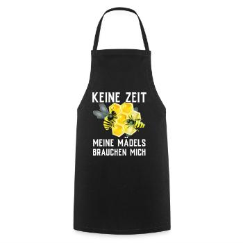 Beekeeper Tshirt Honey Bee Beekeeping Beekeeper - Cooking Apron - black - Front - AI Model Male 185 dark (185cm)