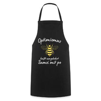Beekeeper Tshirt Honey Bee Beekeeping Beekeeper - Cooking Apron - black - Front - AI Model Male 185 dark (185cm)