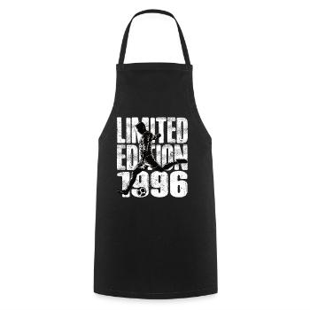 Édition limitée 1996 Édition limitée Football - Tablier de cuisine - noir - Devant - AI Model Male 185 dark (185cm)