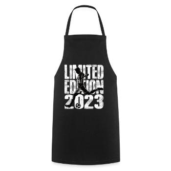 Édition Limitée 2023 Édition Limitée Football - Tablier de cuisine - noir - Devant - AI Model Male 185 dark (185cm)