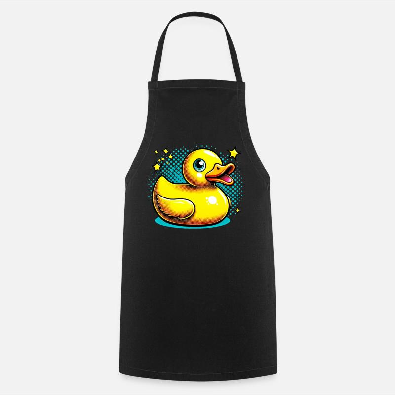 Caneton Canard Canard - Tablier de cuisine - noir