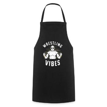 Wrestling Vibes für Ringer Ringer Fans Ringer - Kochschürze - Schwarz - Vorne - AI Model Male 185 dark (185cm)
