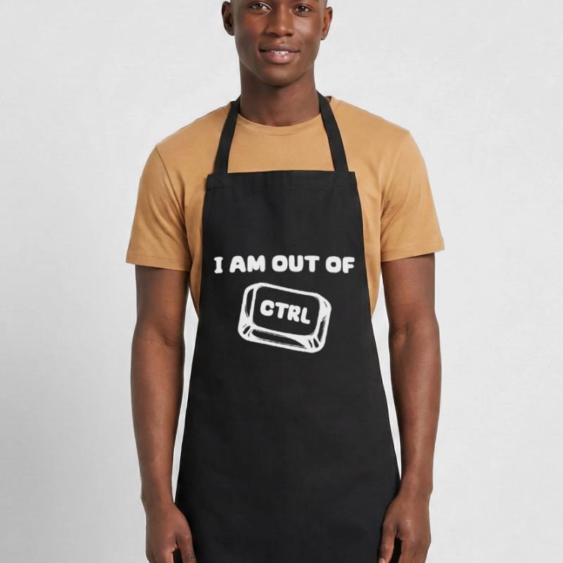 développeur cooler disant scripting code ordinateur Tablier de cuisine