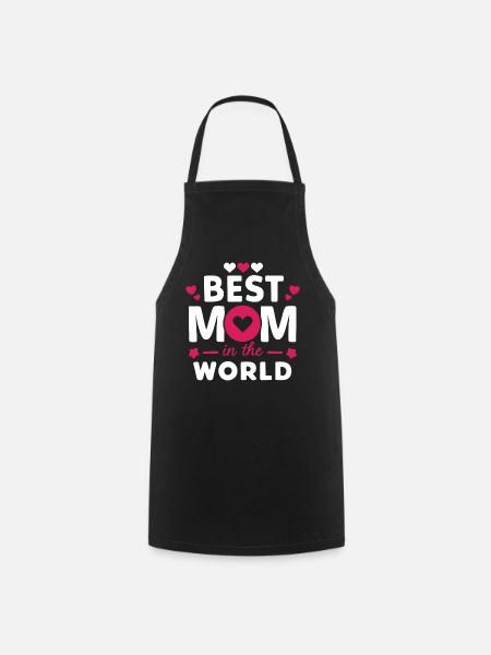 Beste Mutter der Welt - Kochschürze - Schwarz