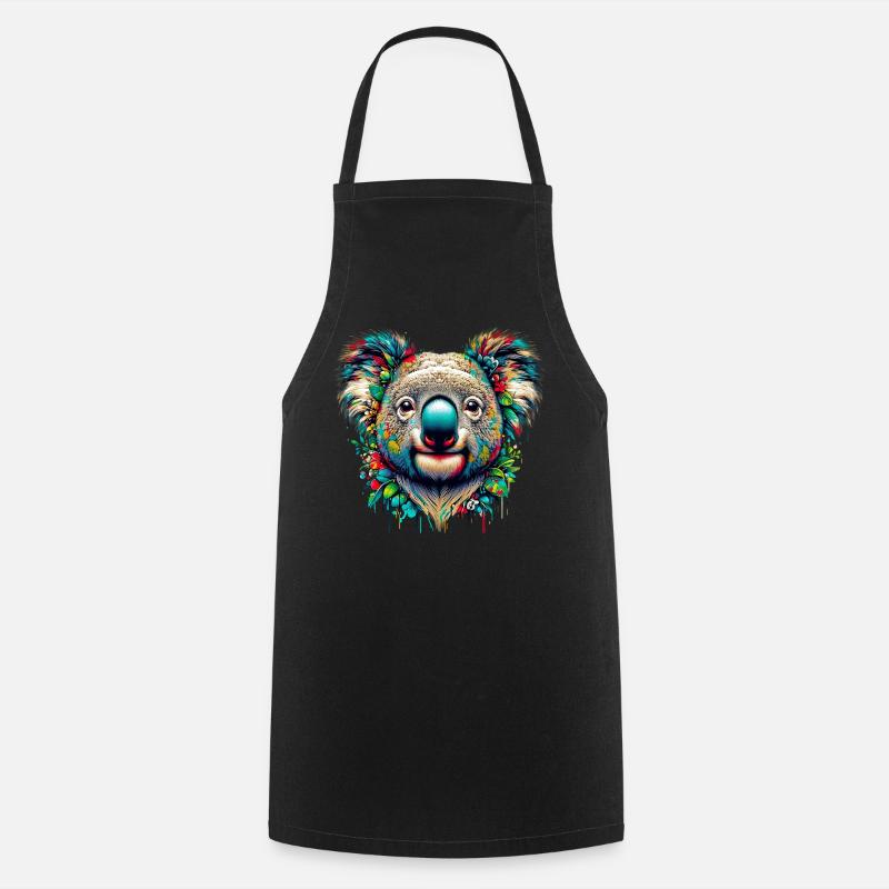 Koala - Kochschürze - Schwarz
