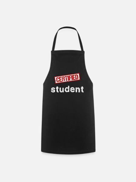 Student - Kochschürze - Schwarz