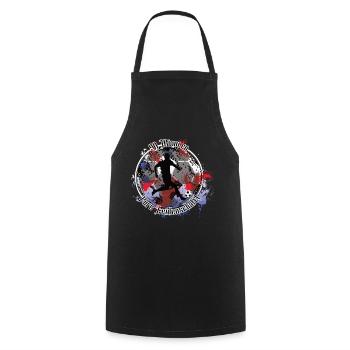 Footballers from Munich – pure passion - Cooking Apron - black - Front - AI Model Male 185 dark (185cm)