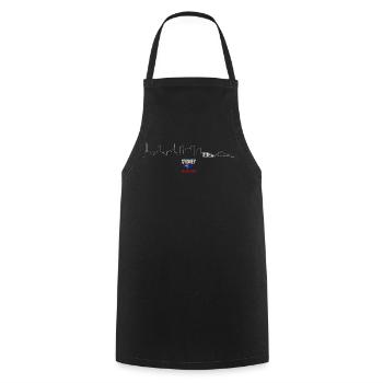 Sydney Skyline Line Art Australia - Cooking Apron - black - Front - AI Model Male 185 dark (185cm)