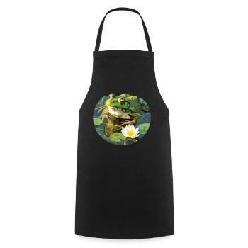 Bullfrogs Bullfrog - Cooking Apron - black - Front - AI Model Male 185 dark (185cm)