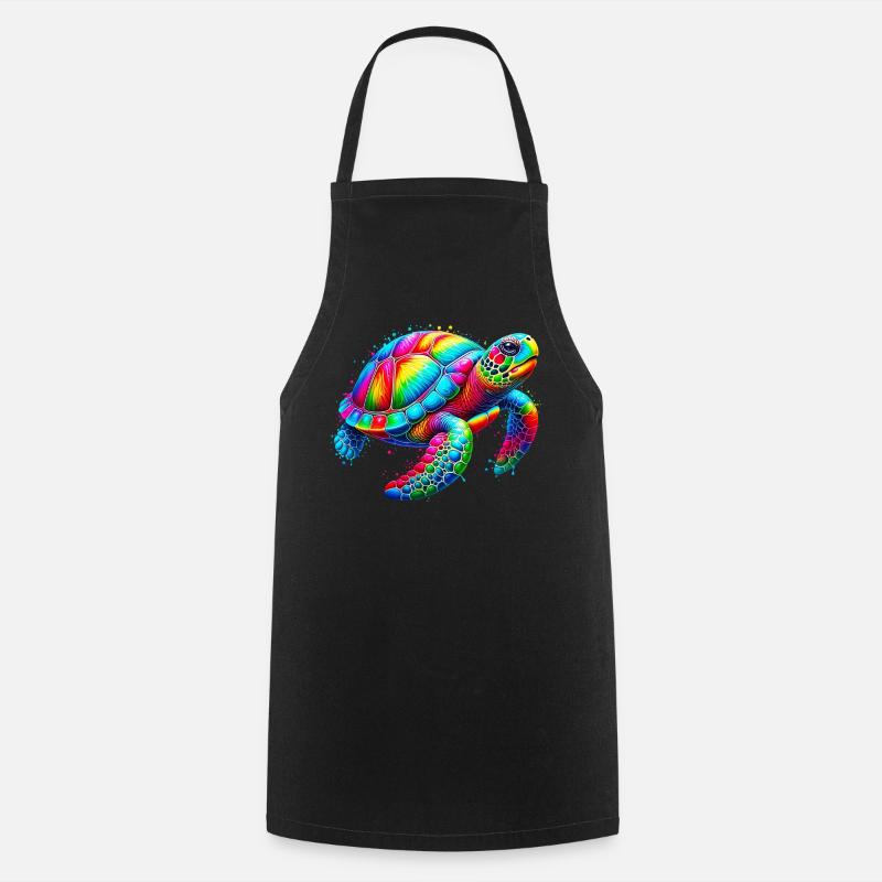 Tortue - Tablier de cuisine - noir