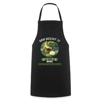 Bullfrogs Bullfrog - Cooking Apron - black - Front - AI Model Male 185 dark (185cm)