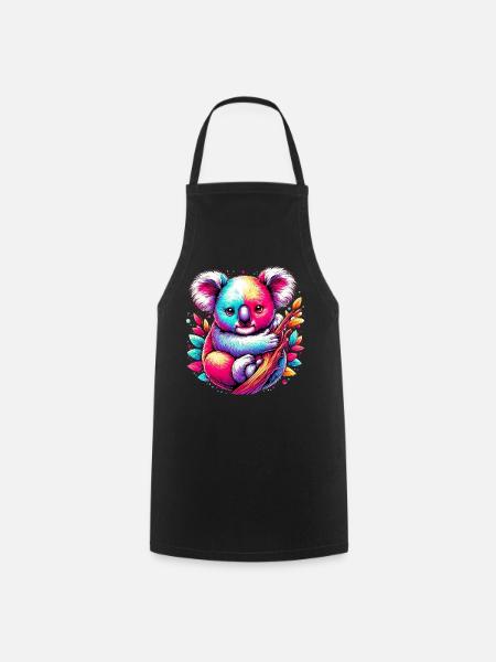 Koala - Kochschürze - Schwarz