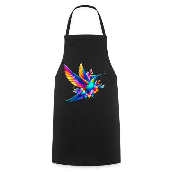 Colibri - Tablier de cuisine - noir - Devant - AI Model Male 185 dark (185cm)
