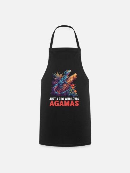Agamen Agame - Fartuch kuchenny - czarny