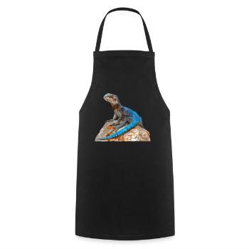 Agamen Agame - Tablier de cuisine - noir - Devant - AI Model Male 185 dark (185cm)
