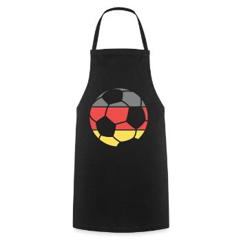 Team Germany Ball Symbol Tournament Winner Logo - Cooking Apron - black - Front - AI Model Male 185 dark (185cm)