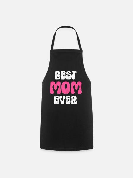 Mutter Mama - Kochschürze - Schwarz