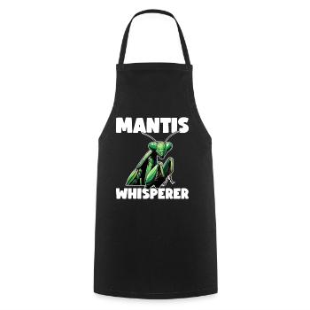 Mante religieuse Entomologie des insectes Entomologiste - Tablier de cuisine - noir - Devant - AI Model Male 185 dark (185cm)