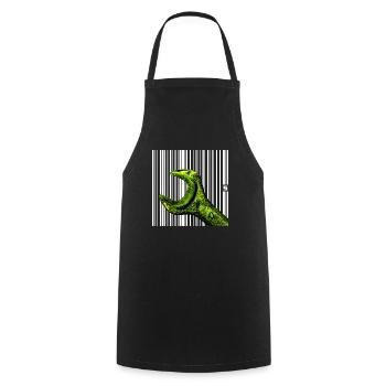 SPOT - SERVICE - Cooking Apron - black - Front - AI Model Male 185 dark (185cm)
