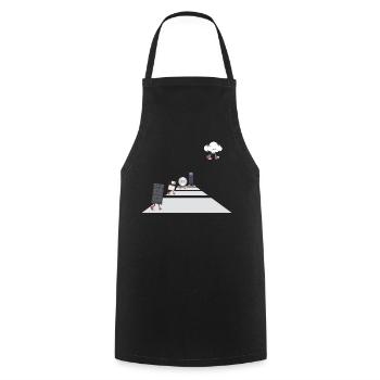 IT Geek, Accessoires PC Évolution des périphériques de stockage - Tablier de cuisine - noir - Devant - AI Model Male 185 dark (185cm)
