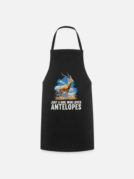 Antelope Antilopen Antilope - Kochschürze - Schwarz
