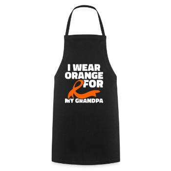 COPD Awareness Lung Disease COPD Krieger - Cooking Apron - black - Front - AI Model Male 185 dark (185cm)