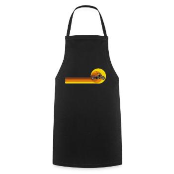 Trike Trike Rider Motor Trike Vintage Trike Bike - Cooking Apron - black - Front - AI Model Male 185 dark (185cm)