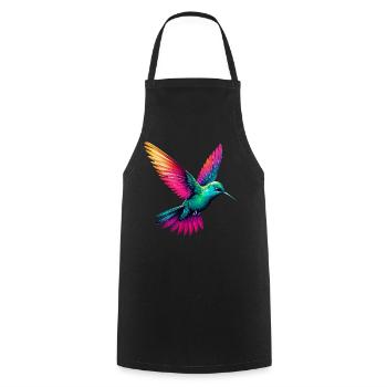 Colibri - Tablier de cuisine - noir - Devant - AI Model Male 185 dark (185cm)