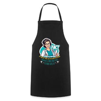 Health Educator Fact You're A Better Epidemiology - Cooking Apron - black - Front - AI Model Male 185 dark (185cm)