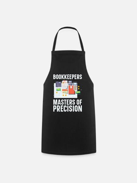 Buchhaltung Finanzbuchhalter Buchhalter Beruf - Kochschürze - Schwarz