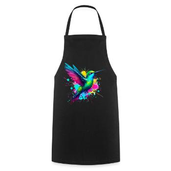 Colibri - Tablier de cuisine - noir - Devant - AI Model Male 185 dark (185cm)