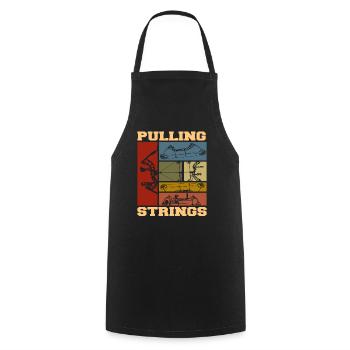 Archery Archery Sport Shooter - Cooking Apron - black - Front - AI Model Male 185 dark (185cm)