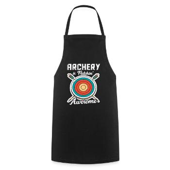 Tir à l’arc Tir à l’arc Sports de loisir - Tablier de cuisine - noir - Devant - AI Model Male 185 dark (185cm)