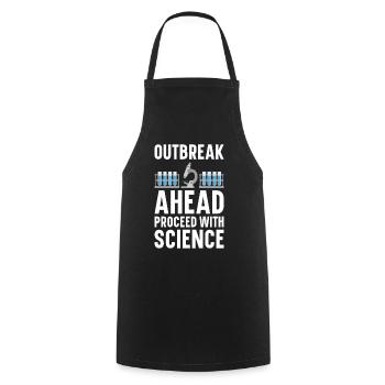 Epidemiology Scientist Epidemiologist Medicine - Cooking Apron - black - Front - AI Model Male 185 dark (185cm)