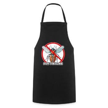 Pest Control Don't Bug Disinfector Insect Solution - Kochschürze - Schwarz - Vorne - AI Model Male 185 dark (185cm)