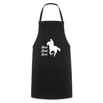 Cheval - Tablier de cuisine - noir - Devant - AI Model Male 185 dark (185cm)