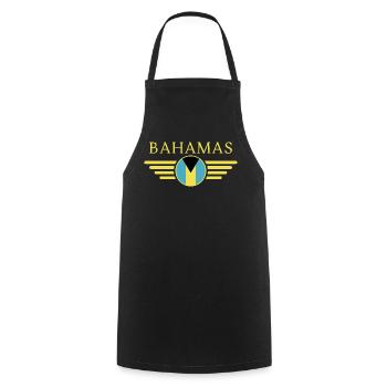 Ich liebe Bahamas, Eleganz Stil Design T-Shirt - Kochschürze - Schwarz - Vorne - AI Model Male 185 dark (185cm)