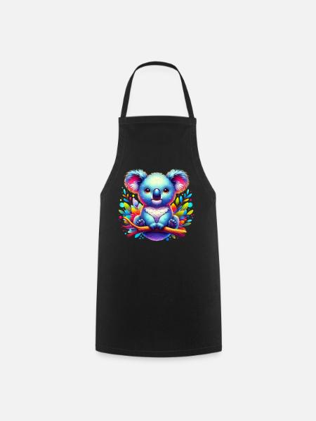 Koala - Kochschürze - Schwarz